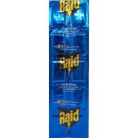 Пластина від комарів на алюмінієвій основі Raid без запаху, 10шт/уп