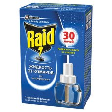 Рідина для фумігатора Raid 30 ночей