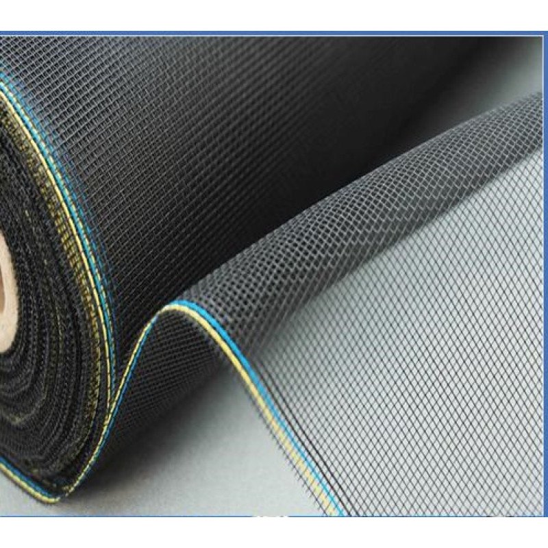 Сітка антимоскітна Євро сіра, ширина 1,2м, рулон 30м