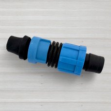 Стартер до крапельної стрічки з ущільнювальним кільцем та підтиском