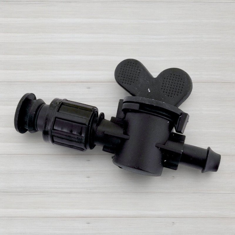 Кран стартовий для крапельної стрічки з ущільнювальною гумкою