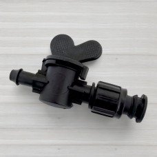 Кран стартовий для крапельної стрічки з ущільнювальною гумкою