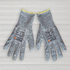 Рукавички спандексно-нейлонові з частковим поліуретановим покриттям Cut Cover 3, протипорізні