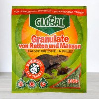 Гранули від щурів та мишей Global, 135г (Засоби від гризунів)