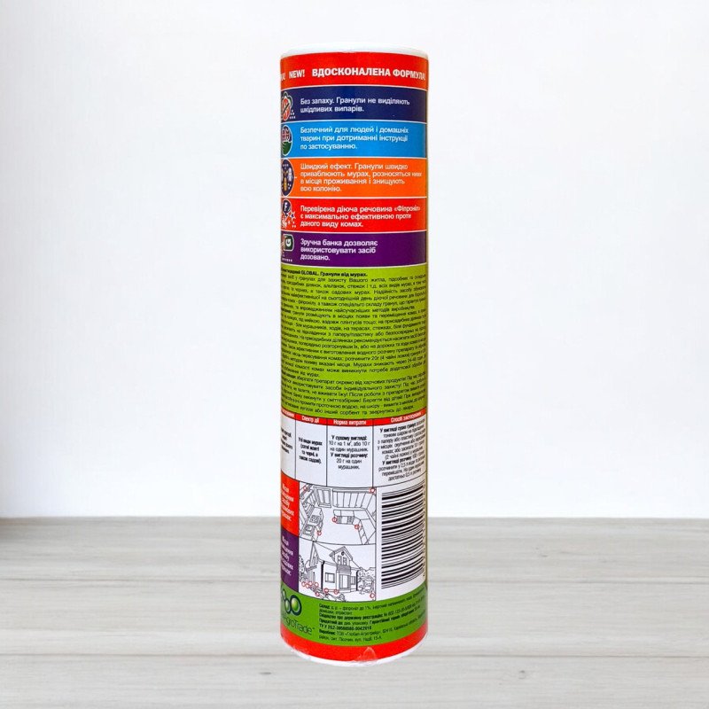 Гранули від мурах Global, банка 500г