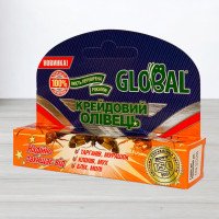 Крейдовий олівець від тарганів, мурах, клопів Global, коробка 20г