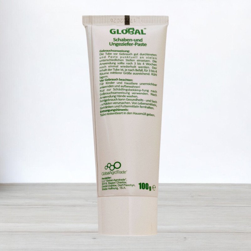 Гель від тарганів та мурах Global, зелений, 100г
