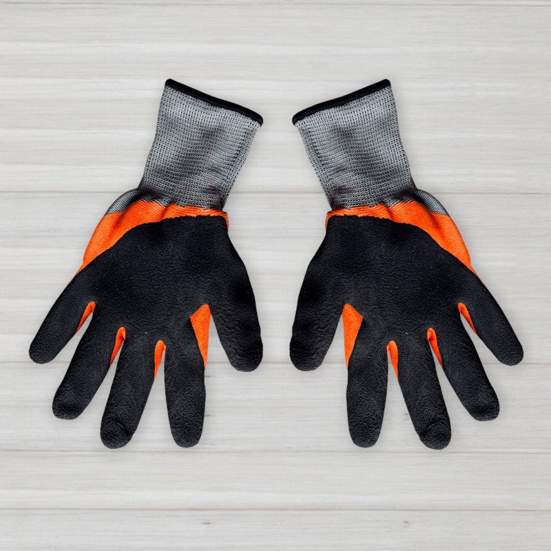 Рукавички стрейчові з подвійним поліуретановим покриттям