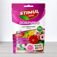 Добриво кристалічне Stimul NPK, 200г, для квітучих рослин