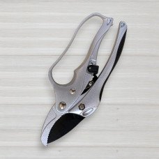 Секатор з храповим механізмом CY001, довжина 20см