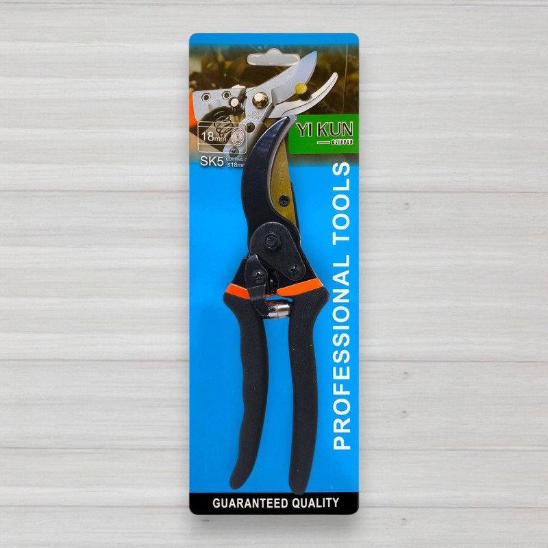 Секатор садовий YI KUN SK-5, довжина 21,5см