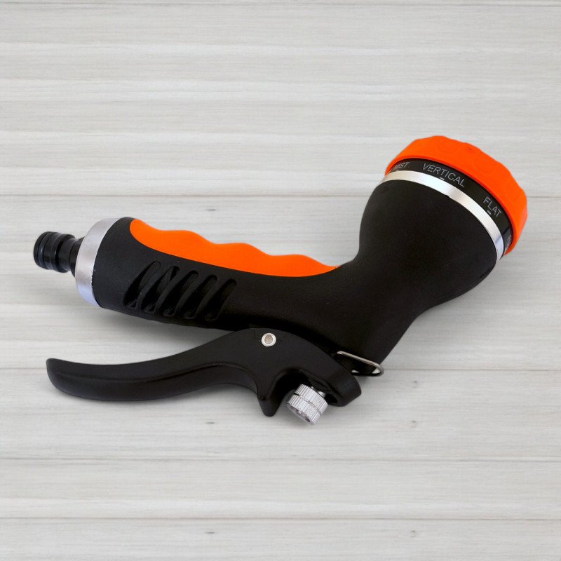 Полив Пістолет з курком Люкс метал, 8 режимів