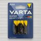 Батарейка сольова Varta Super Heavy Duti R3, AAA, 1,5V, 4шт/уп