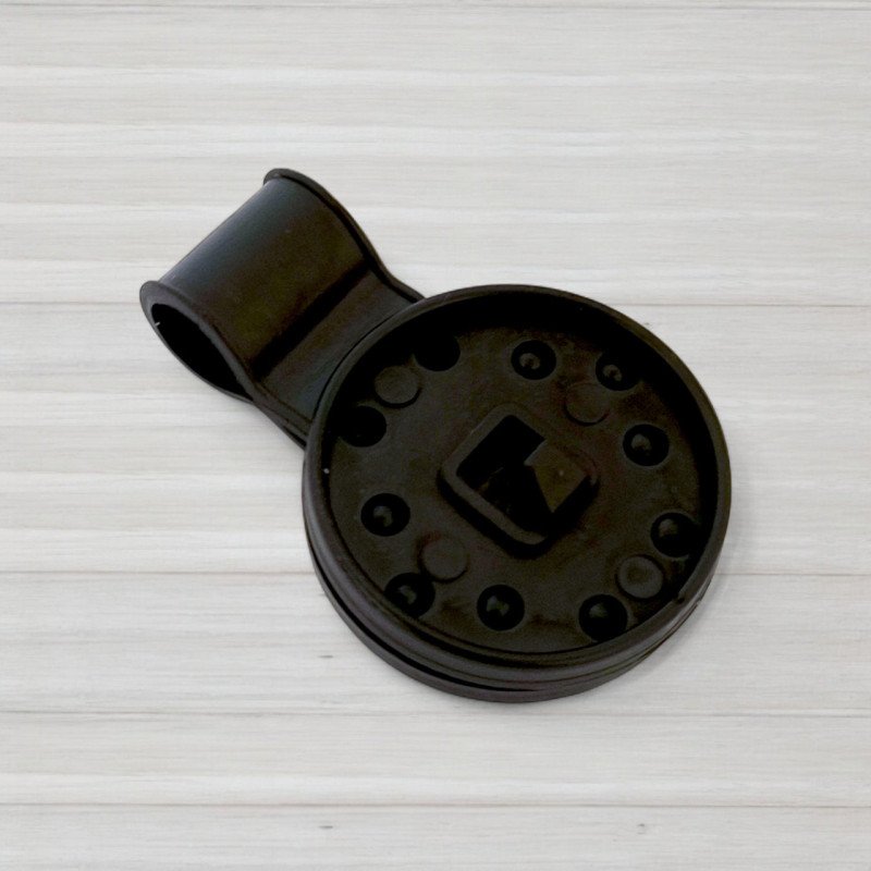 Кліпса для затіняючих сіток та тентів, полімерна, кругла, міні, 20шт/уп