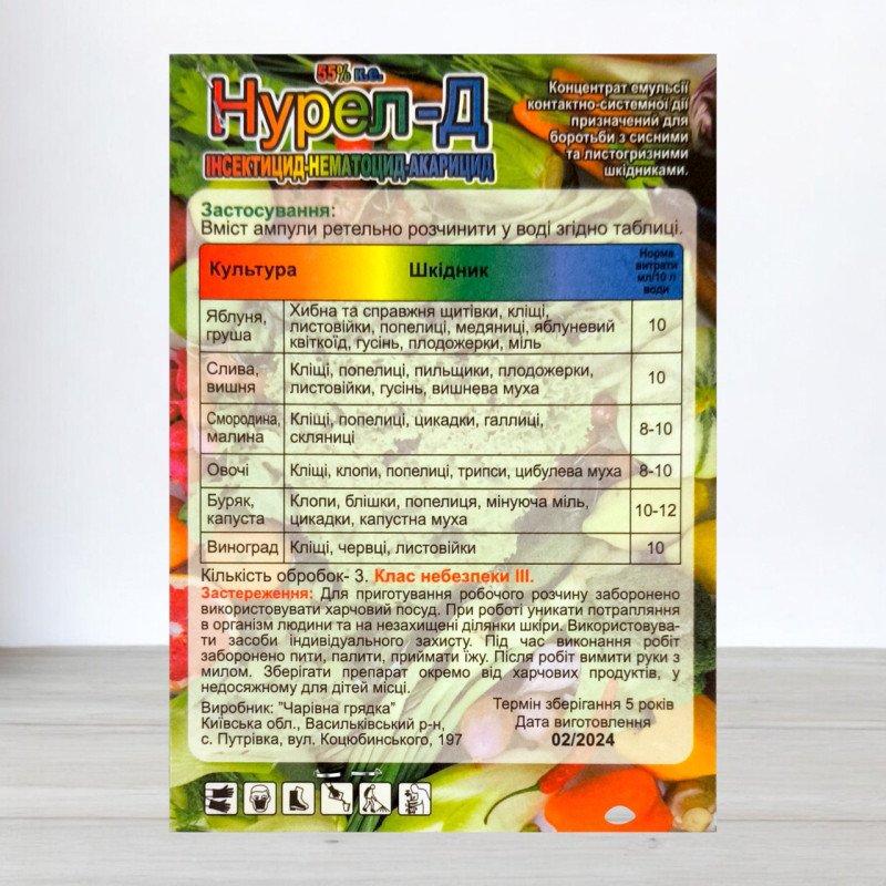 Інсектицид Нурелл-Д, ампула 7мл