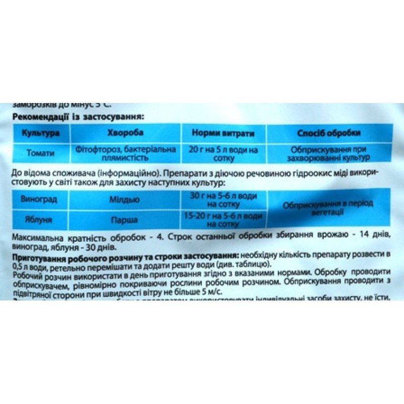 Фунгіцид Чемпіон, 60г (Фунгіциди)