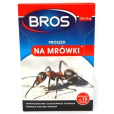Інсектицид Bros, порошок від мурах, 10 Х 10г (Засоби від мурах, тарганів, блох та клопів)