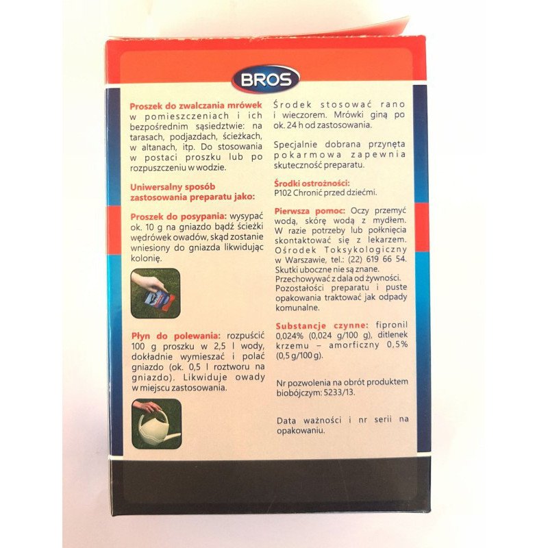 Інсектицид від мурах Bros Mrowkofon, 10г