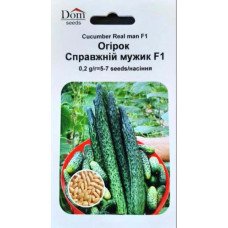 Насіння огірка бджолозапильного Справжній Мужик F1, Україна, Dom, 0,2г