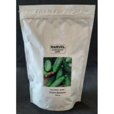 Насіння огірка бджолозапильного Джерело, Україна, Marvel, дой-пак 0,5кг