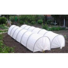Агро-теплиця, щільність 40г/м.кв, ширина 0,8м, висота 0,8м, довжина 3м