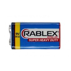 Батарейка сольова Rablex крона 6F22, 9V