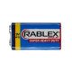 Батарейка сольова Rablex крона 6F22, 9V