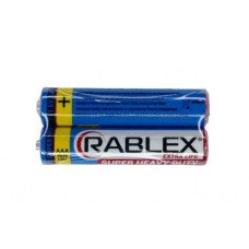 Батарейка сольова Rablex R3, AAA, 1,5V, 4шт/уп