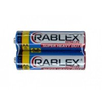 Батарейка сольова Rablex R6, AA, 1,5V, 4шт/уп