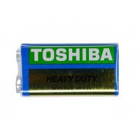 Батарейка сольова Toshiba крона 6F22, 9V