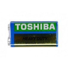 Батарейка сольова Toshiba крона 6F22, 9V
