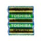 Батарейка сольова Toshiba R6, AA, 1,5V, 4шт/уп