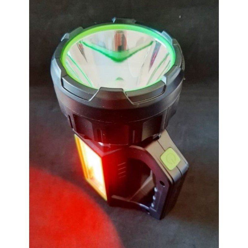 Ліхтар HEL-T95 кемпінговий акумуляторний із сонячною панеллю, 7 режимів