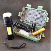 Ліхтар X-Balog Te19-729 ручний акумуляторний з зарядним пристроєм