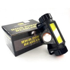 Ліхтар налобний BL 8101 COB XPE + магніт 14500 usb charge