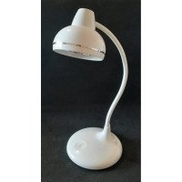 Настільна лампа KS-8003 з акумулятором, біла