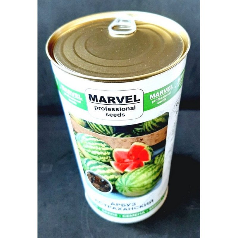 Насіння кавуна Астраханський, Україна, Marvel, банка 500г