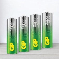 Батарейка лужна GP Super alkaline LR6, AA, 1,5V, 4шт/уп