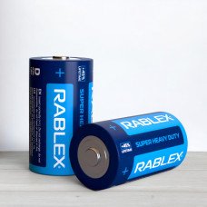 Батарейка сольова Rablex D R20, 1,5V