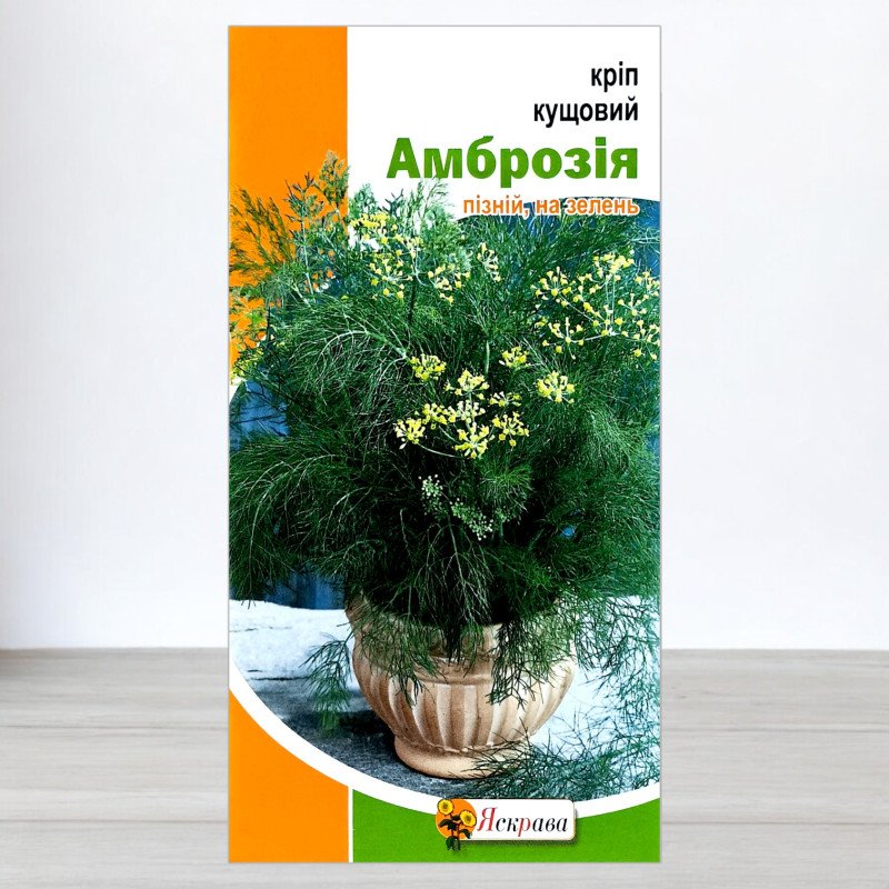 Насіння кропу кущового Амброзiя, Яскрава, 2,5г