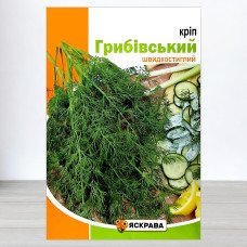 Насіння кропу Грибівський, Яскрава, 20г