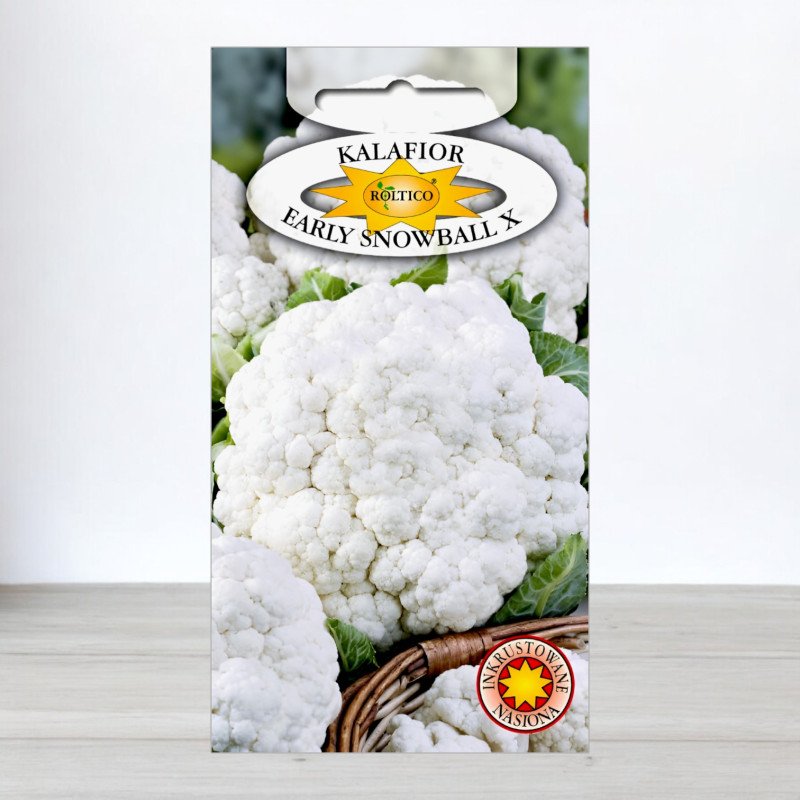 Насіння капусти кольорової Сноубол, Roltico, Польща, 1г