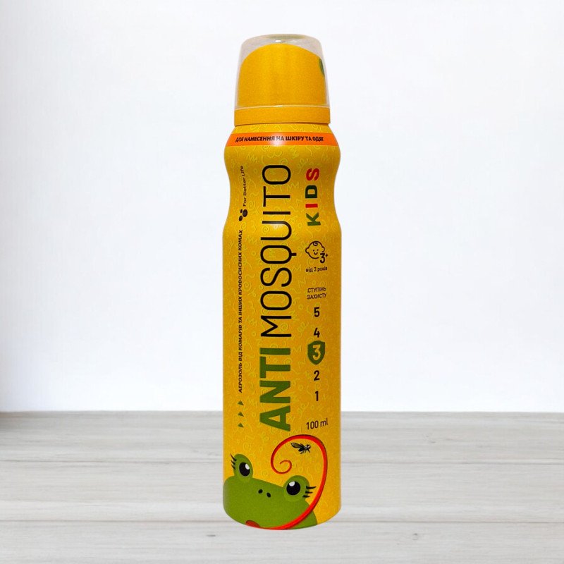 Аерозоль від комарів Anti Mosquito Kids, 100мл
