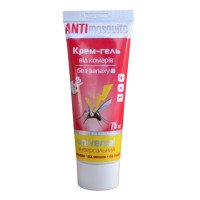 Крем-гель від комарів Anti Mosquito універсальний без запаху, 75мл