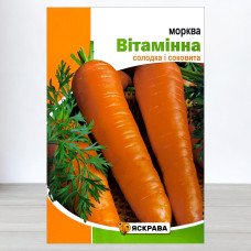 Насіння моркви Вiтамiнна, Яскрава, 10г