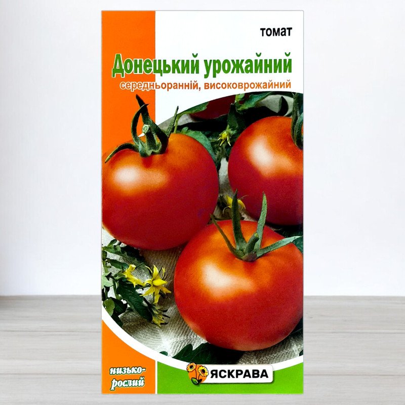 Насіння томату Донецький Урожайний, Яскрава, 0,2г