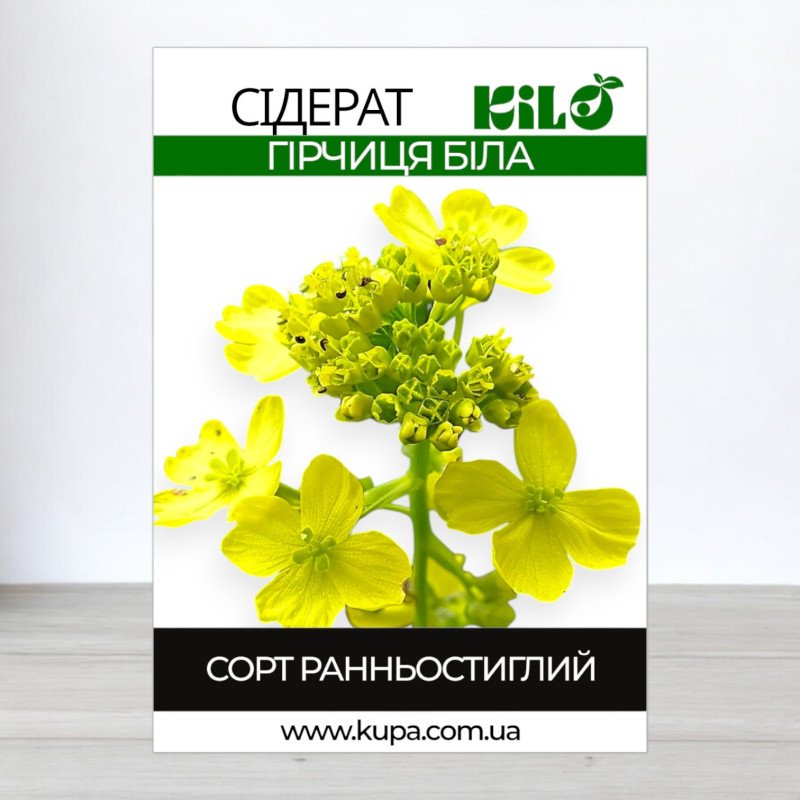 Насіння гірчиці Білої, 100г