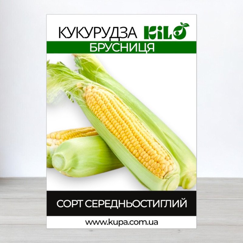 Насіння кукурудзи Брусниця, 1кг