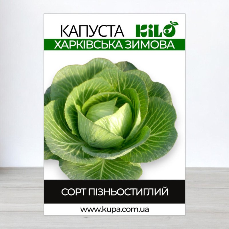 Насіння капусти Харківська Зимова, 0,5кг