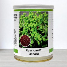 Насіння крес-салату Забава, Україна, Marvel, банка 100г